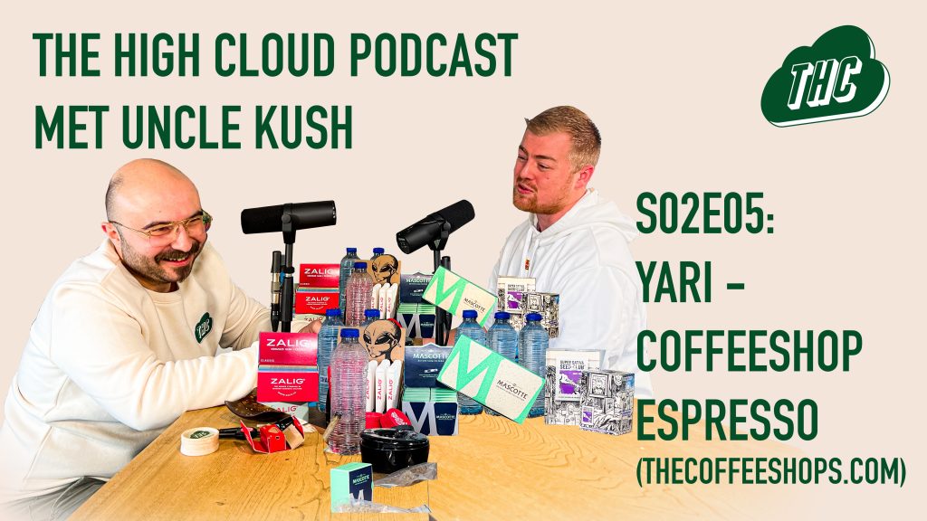 the high cloud podcast s02e05 yari coffeeshop espresso thecoffeeshops.com mijdrecht groenste shop